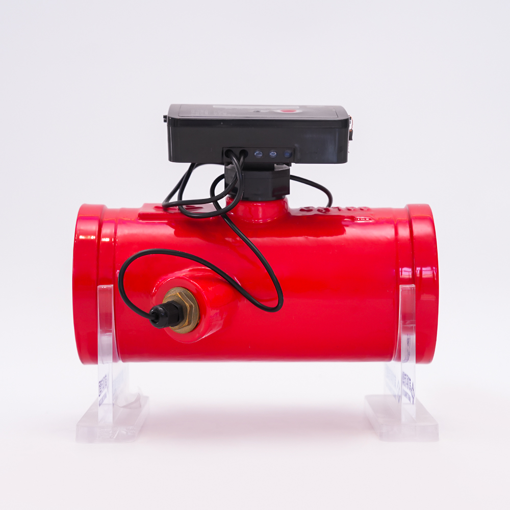 Kołnierz, ultradźwiękowy przepływomierz rowkowy