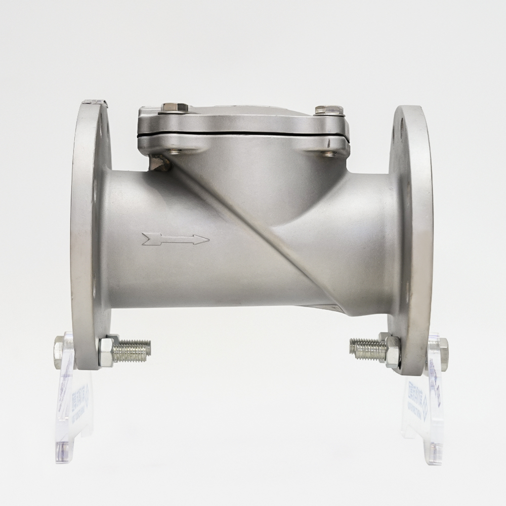 Zawór zwrotny z gumowym dyskiem ze stali nierdzewnej H44X-16P